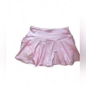FP movement free people Pink pleated tennis skort skirt built-in shorts M NWOT